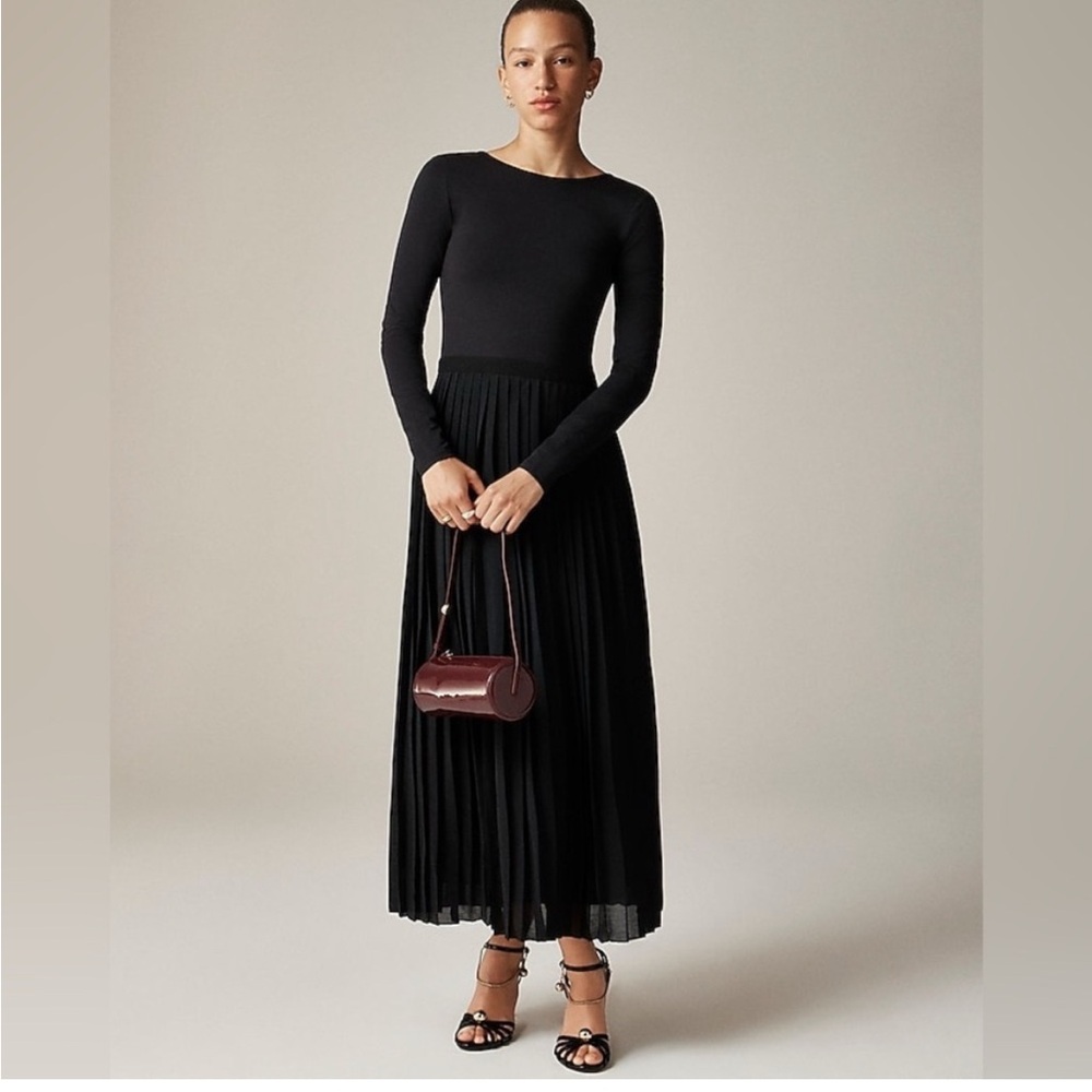 J. Crew Factory Black Maxi Dress